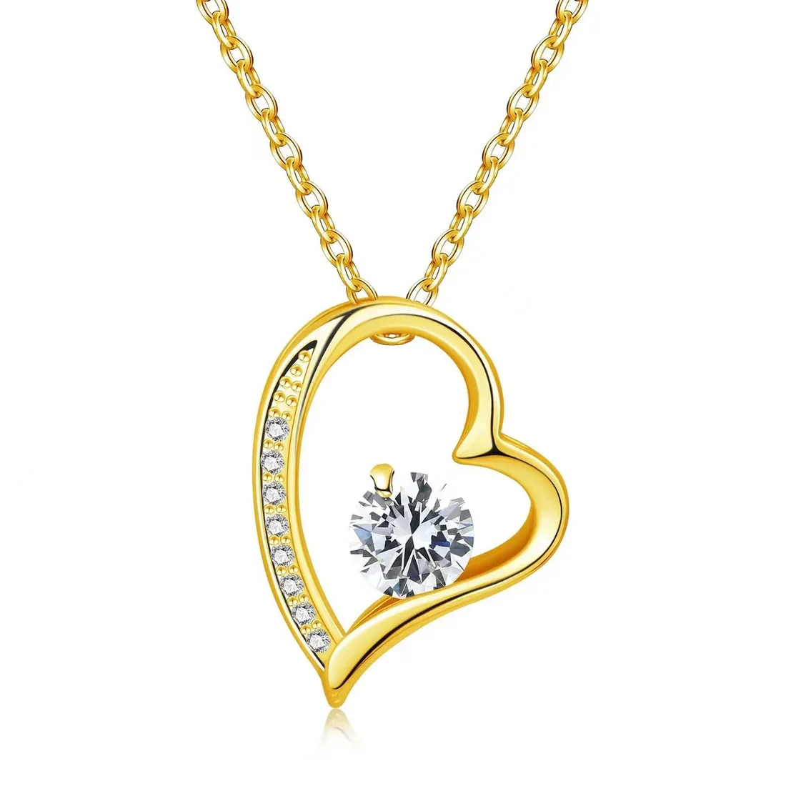 Gift for a woman My Love Heart Necklace Wife Soulmate Gifts Women Birthday Christmas Gift Fashion Jewelry With Box שרשרת - Image 6