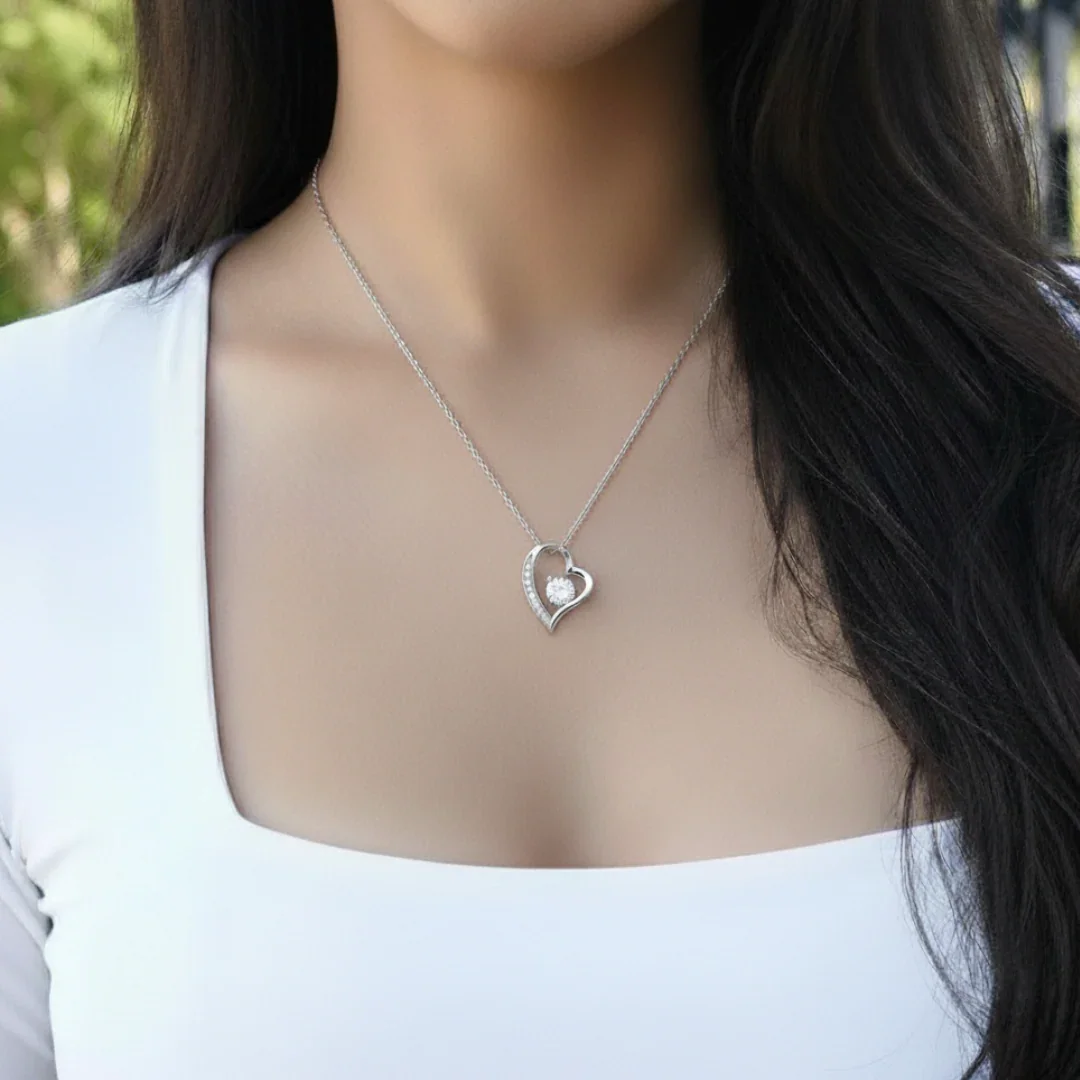Gift for a woman My Love Heart Necklace Wife Soulmate Gifts Women Birthday Christmas Gift Fashion Jewelry With Box שרשרת - Image 5