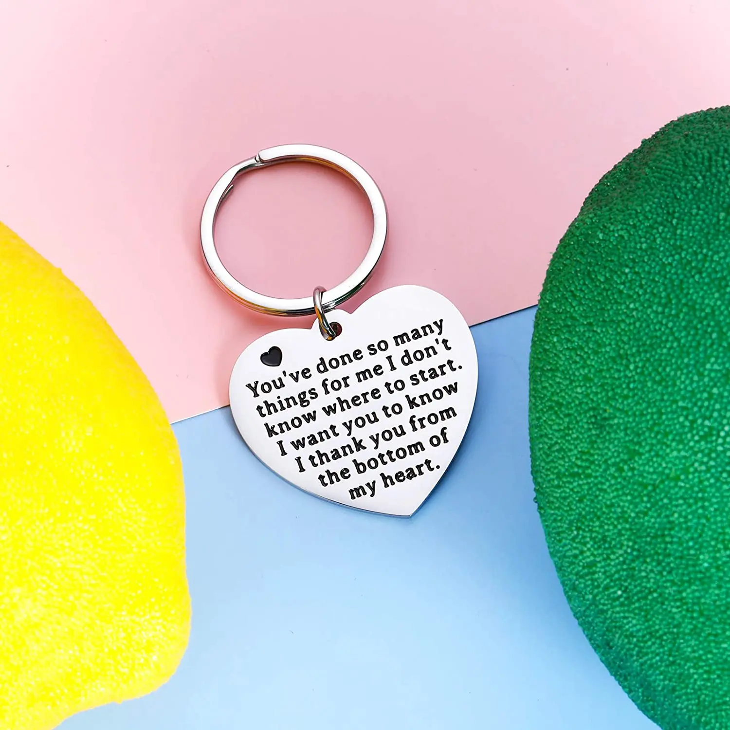 Thank You Gift Keychain Office Appreciation Gifts for Coworker Boss Family Gift for Mom Dad Friendship for Best Friend - Image 4