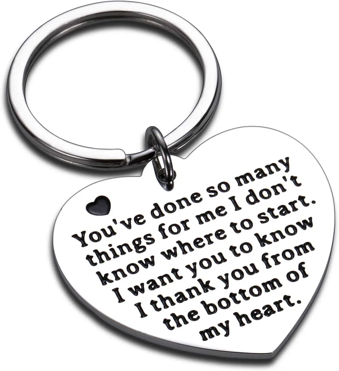 Thank You Gift Keychain Office Appreciation Gifts for Coworker Boss Family Gift for Mom Dad Friendship for Best Friend - Image 3